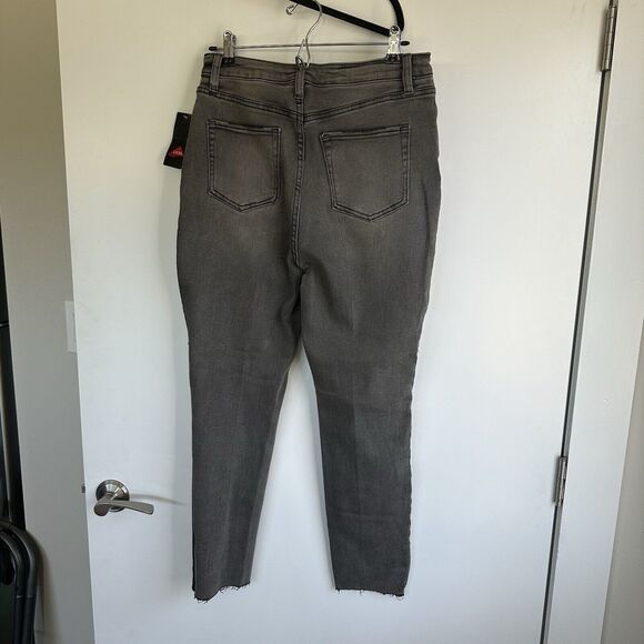Charcoal Jeans Stretch Juniors 13 Patchwork Design NWT - Picture 3 of 9